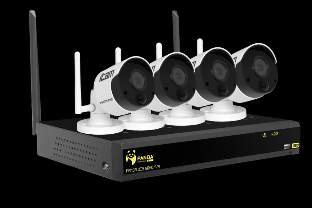 Wi-Fi комплект видеонаблюдения PANDA DIY SOHO 4/4